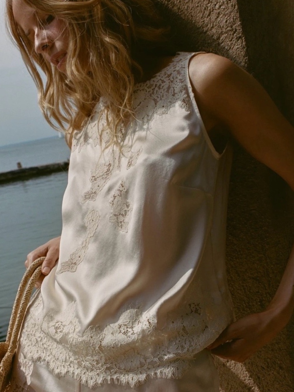 NWT authentic Doen Viviane Top Sea Salt XL sold out
